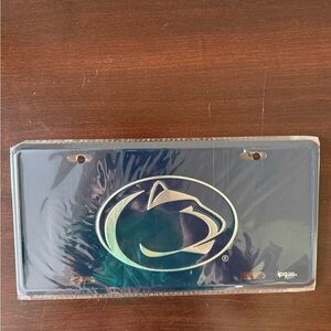 New In Package, Penn State Logo License Plate